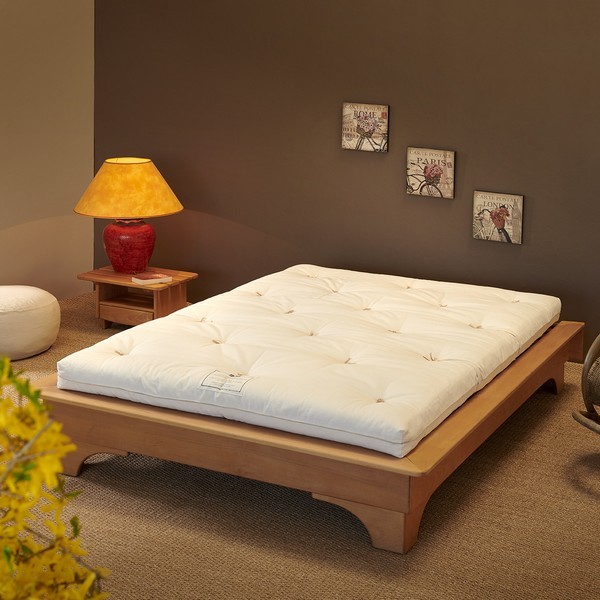 Matelas bio 90x190 en coton biologique Futaine literie