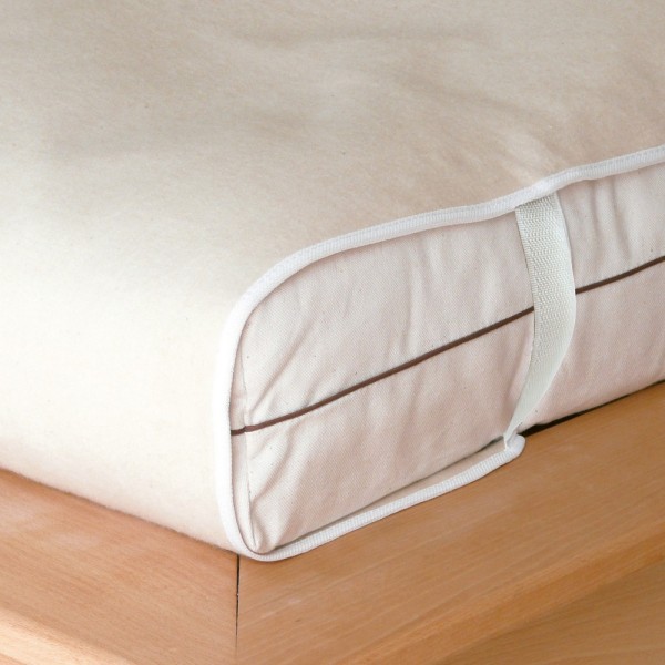 Protège matelas 70x190 (200) en coton biologique