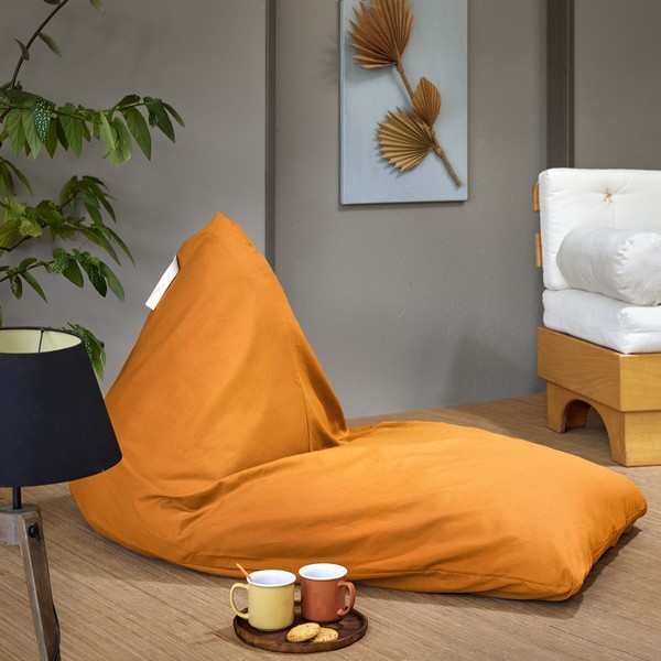 FUTAINE, literie en coton bio - Pouf et fauteuil tout coton