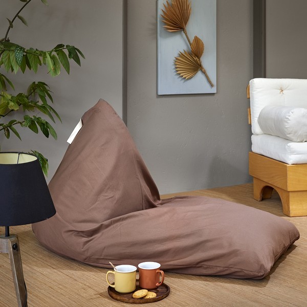 FUTAINE, literie en coton bio - Pouf et fauteuil tout coton