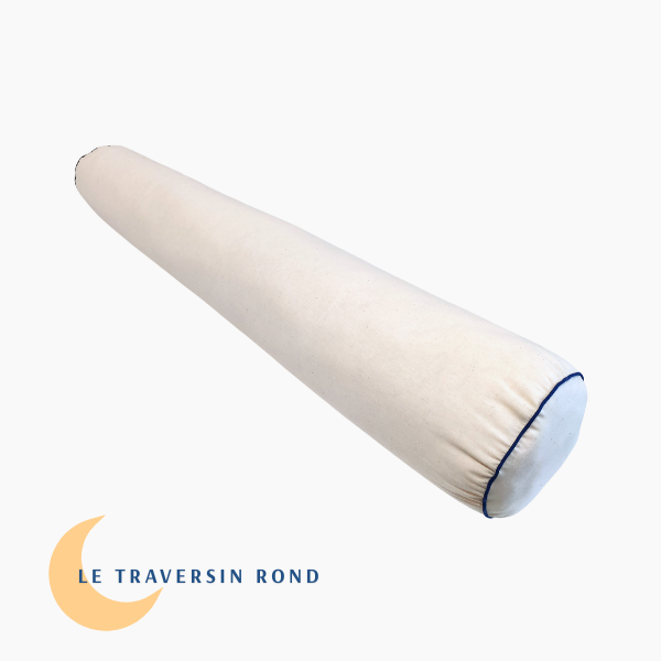 Traversin bio rond 40x90, 40x120, 40x140 ou 40x160