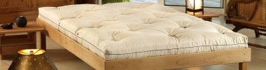 Matelas en coton bio