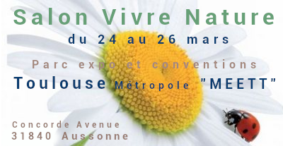 Futaine au Salon Vivre Nature à Toulouse du 24 au 26 mars 2023