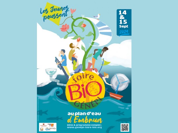 Genepi Foire Bio les 14 et 15 septembre 2024 à Embrun