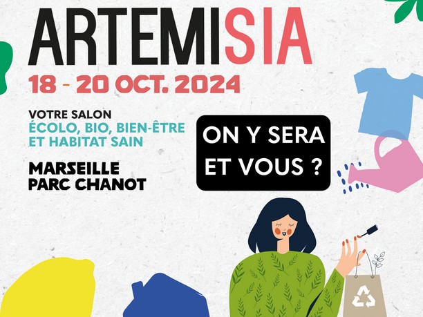 Salon Artemisia, à Marseille, les 18 et 20 octobre 2024